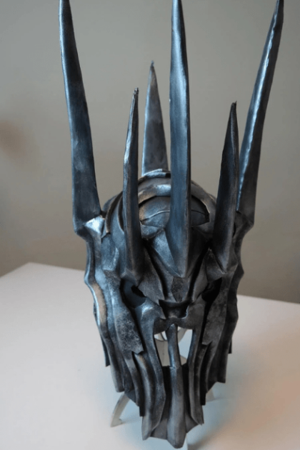Dark Realm Warlord Mask cosplay full front view