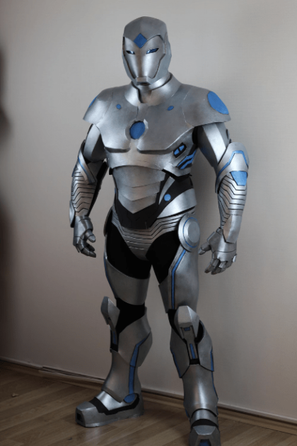 Superior Style Power Suit cosplay full front view